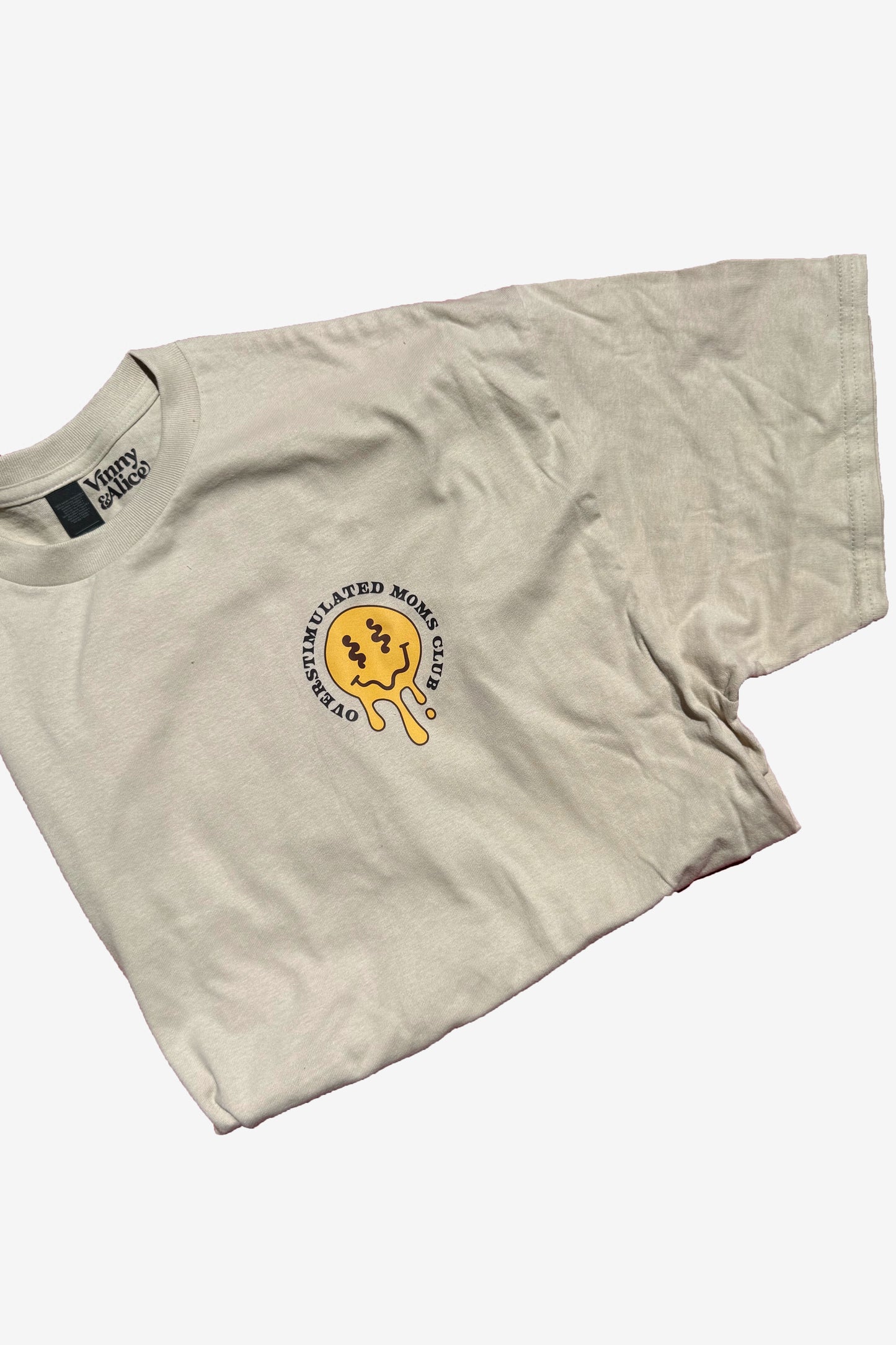 Overstimulate Moms Club Tee