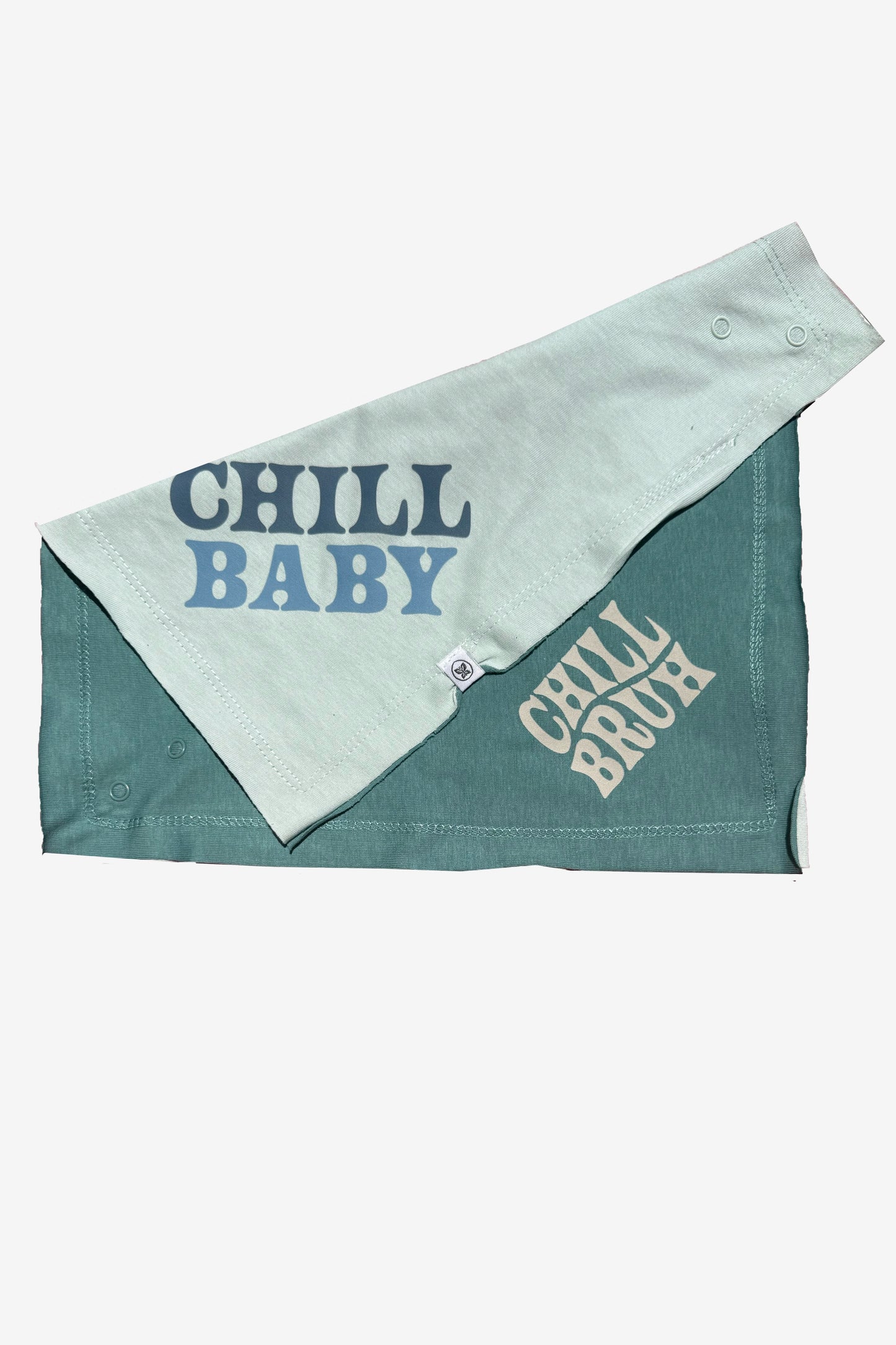 Organic Cotton Reversible Bibs