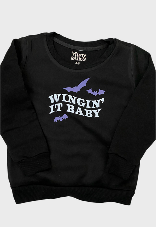 Wingin' It Baby Sweatshirt