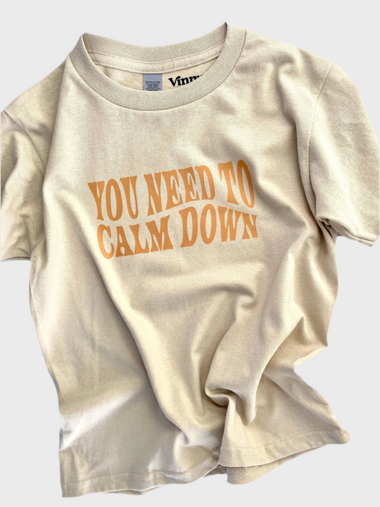 Calm Down Toddler Tee