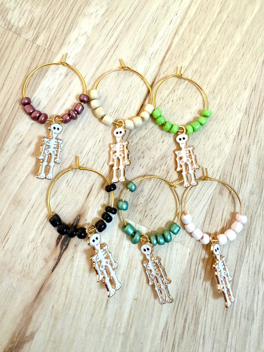 Halloween Wine Charms