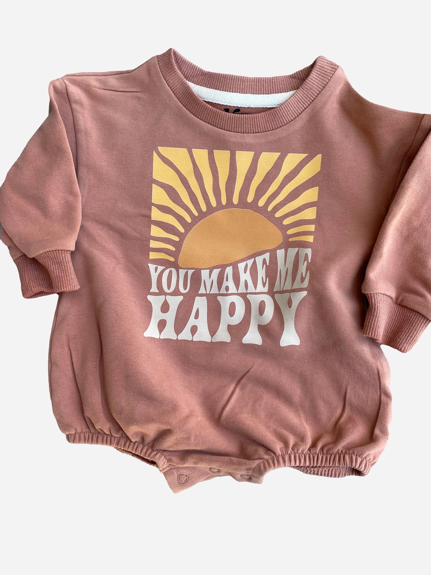 You Make Me Happy Onesie